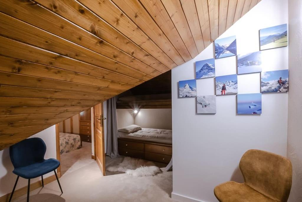 Bel Appartement Entier En Style Chalet A שאמוני מראה חיצוני תמונה