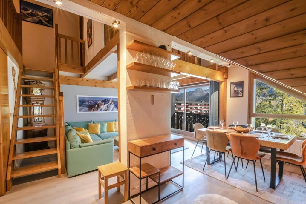Bel Appartement Entier En Style Chalet A שאמוני מראה חיצוני תמונה