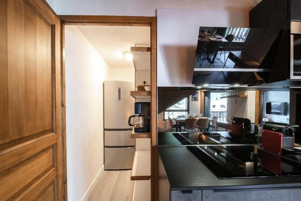 Bel Appartement Entier En Style Chalet A שאמוני מראה חיצוני תמונה